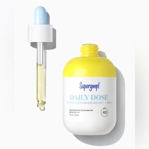 Supergoop! Daily Dose Hydra-Ceramide Boost SPF 40 -
1 fl oz/ 30 mL
NWT